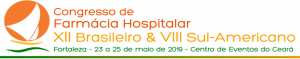 Congresso Brasileiro de Farmácia Hospitalar 2019, SBRAFH - 23 a 25 de maio de 2019, Centro de Eventos do Ceará